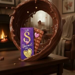 Cadbury Dairy Milk Silk Valentines Heart Blush Chocolate 250g