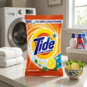 Tide Plus Lemon & Mint Detergent Washing Powder 1 kg