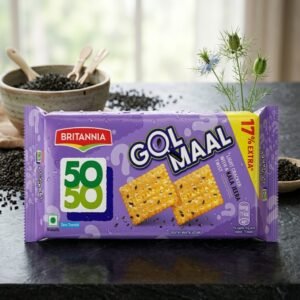 britannia 50 50 golmaal biscuit 110 g